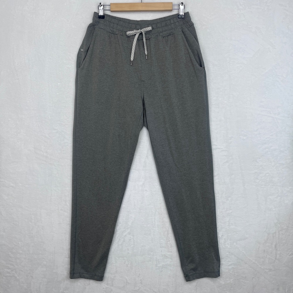 Vuori Ponto Performance Pants Mens Large Oregano Heather DreamKnit V418